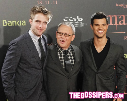 taylor robert bill Robert e Taylor in Spagna per Breaking Dawn