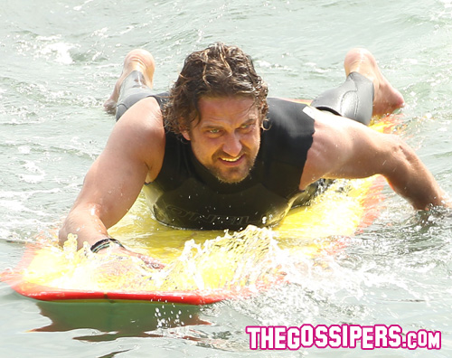 gerard butler surf Gerard Butler in ospedale per un incidente sul surf