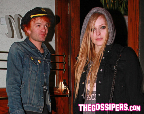 madeo avril deryck Avril Lavigne a cena con lex marito