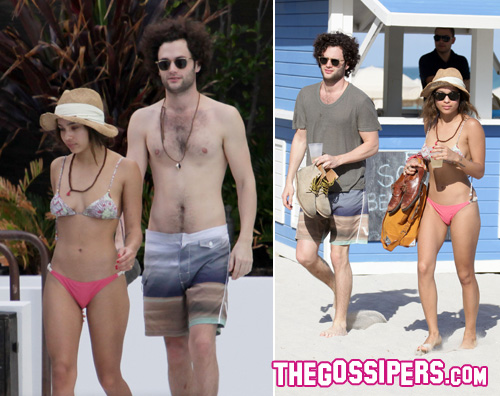 penn zoe 2 Penn Badgley e Zoe Kravitz innamorati a Miami