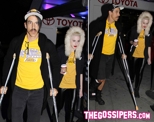 anthony lakers Anthony Kiedis non rinuncia alla partita dei Lakers