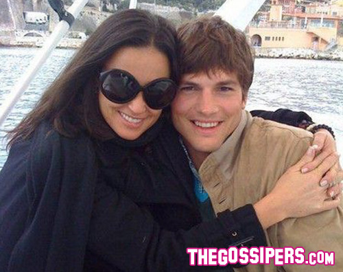 demi ashton Ashton Kutcher è preoccupato per Demi Moore