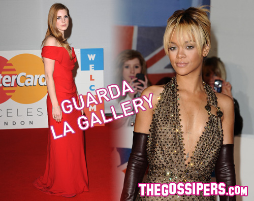 gallery brit Le foto dei protagonisti ai Brit Awards 2012