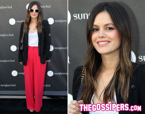 rachel occhiali Rachel Bilson celebra la primavera da Sunglass Hut