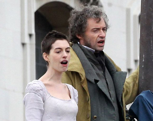 anne hathaway les Anne Hathaway perde peso e capelli per Les Miserables