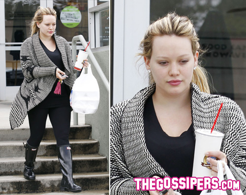 duff scale Hilary Duff senza trucco tra palestra e commissioni