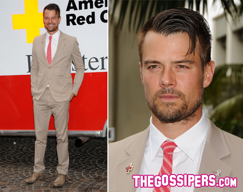 josh duhamel 2 Josh Duhamel: beneficienza per la Croce Rossa