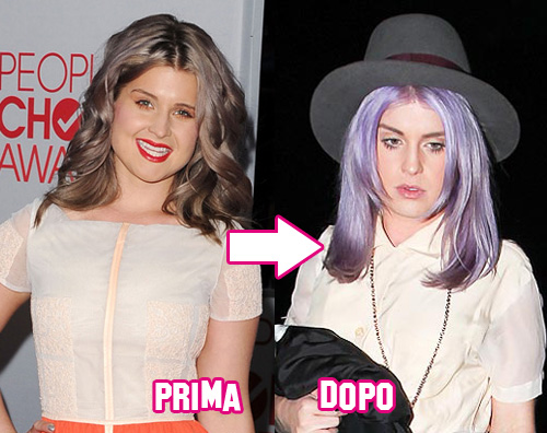 kelly lavanda Kelly Osbourne si fa i capelli lilla!