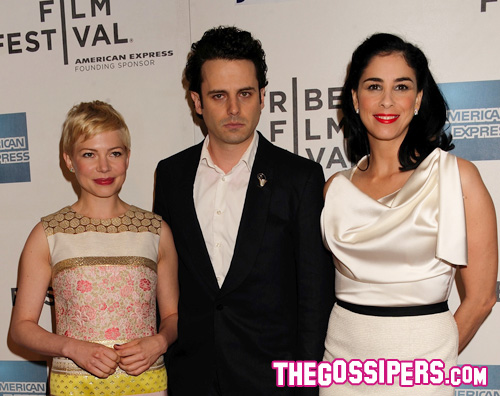 michelle premiere1 Michelle Williams al Tribeca Film Festival con Jason Segel