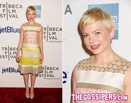 michelle-premiere2 michelle premiere2 Michelle Williams al Tribeca Film Festival con Jason Segel