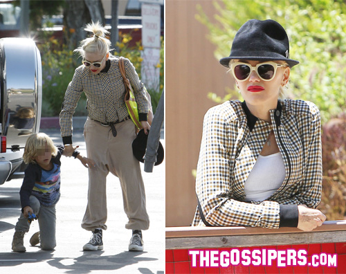 gwen2 Gwen Stefani è una mamma trendy