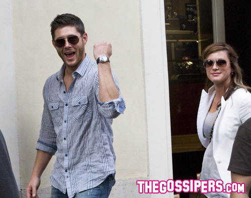 jensen ackles daleen Shopping nel centro di Roma per Jensen Ackles