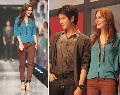 leighton meester fil1 Leighton Meester ospite della Philippine Fashion Week
