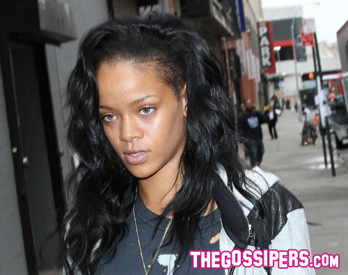 rihanna senza trucco Rihanna senza trucco a Manhattan