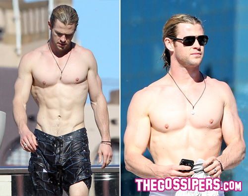 hemsworth1 Chris Hemsworth sotto il sole di Sydney