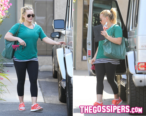 hilaryduff Hilary Duff tra pilates e yoga