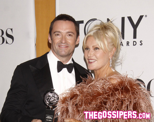 jackman moglie Hugh Jackman premiato ai Tony Awards