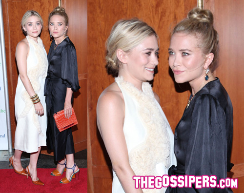 olsen2 Serata di beneficienza per Mary Kate e Ashley Olsen