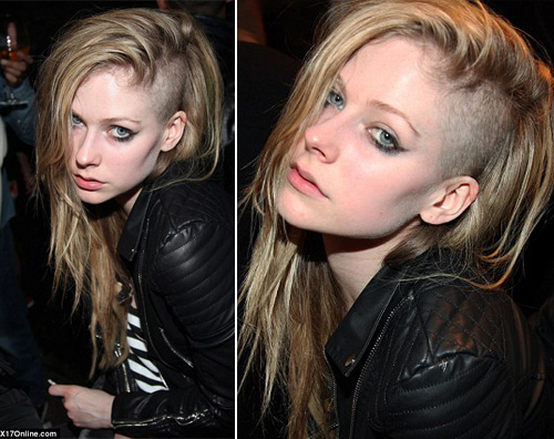 taglio Avril Lavigne sfoggia un nuovo look
