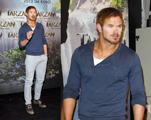 tarzan Kellan Lutz esagera con la cipria