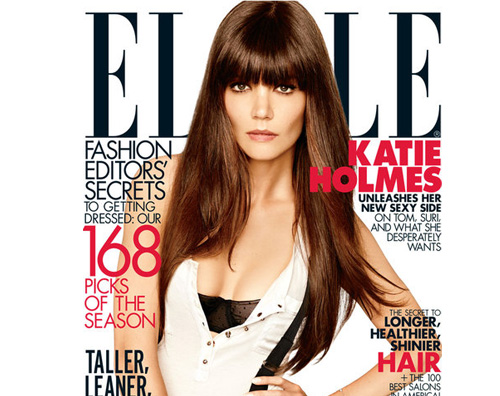 elle.katie  Una Katie Holmes tutta nuova su Elle