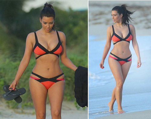 kimk Sexy prova bikini per Kim Kardashian