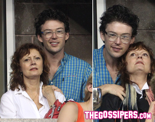 susan Susan Sarandon si gode gli US Open con il toyboy