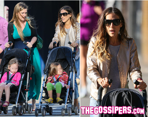 sarah Sarah Jessica Parker porta le bimbe allasilo