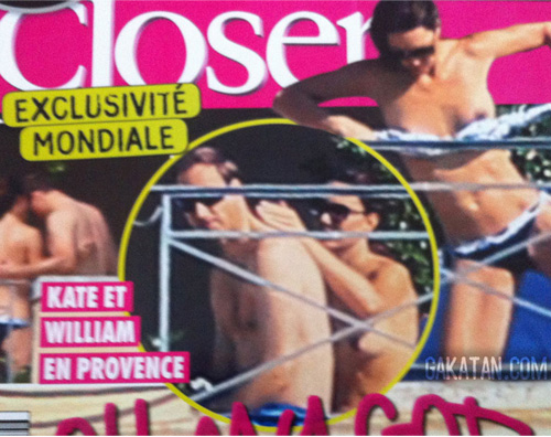 topless kate Kate Middleton in topless su Closer