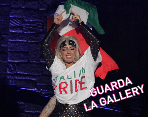 gagagallery Lady GaGa è un italo americana a Milano