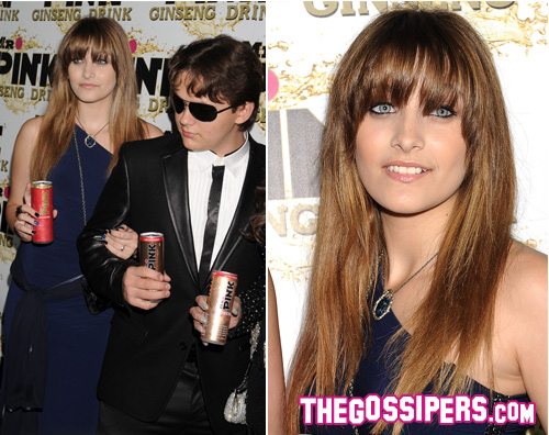 paris jackson pink Lindsay Lohan e Paris Jackson mondane per Mr. Pink