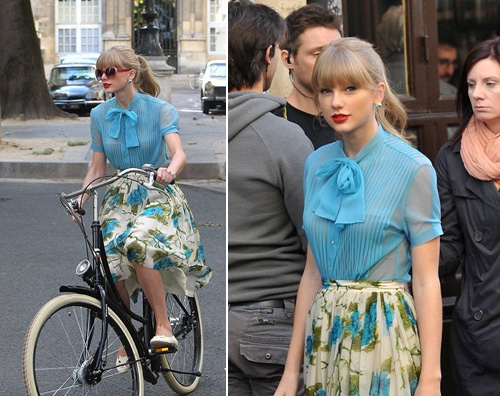 switft video Taylor Swift sul set del suo nuovo video