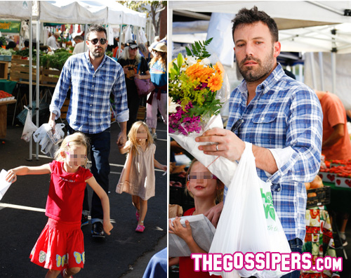 benbimbe2 Al mercato con papà Ben Affleck!