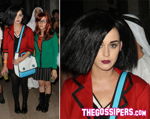katyperry Katy Perry si veste da Jane Lane per Halloween