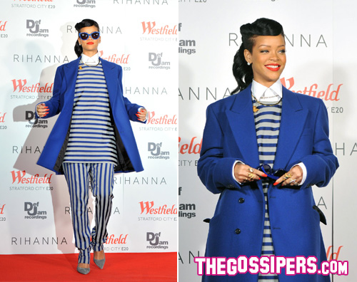 rihanna rihanna Rihanna accende il Natale da Westfield