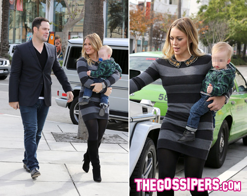 duff mike2 Hilary e Duff passeggiano a Beverly Hills