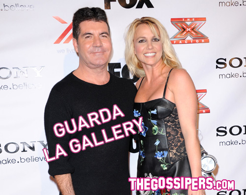 galler x Britney Spears al party di X Factor