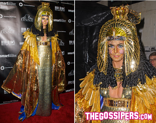 klum cleopatra Heidi Klum si trasforma in Cleopatra per beneficienza