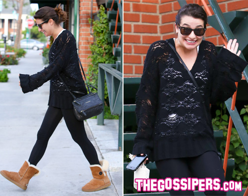 lea-michele lea michele Lea Michele felice del suo successo