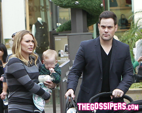 mike hilary Hilary e Duff passeggiano a Beverly Hills