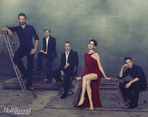 miserables-jackman miserables jackman Anne Hathway per Les Miserables: Non ho mangiato per 13 giorni
