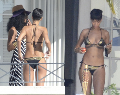 rihanna2 Rihanna si rilassa alle Barbados