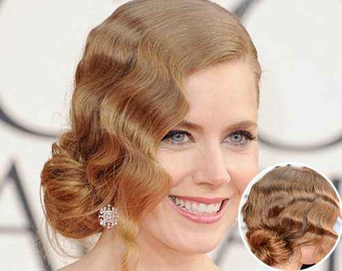 5 amy adams 467 Golden Globes: trucco e capelli migliori