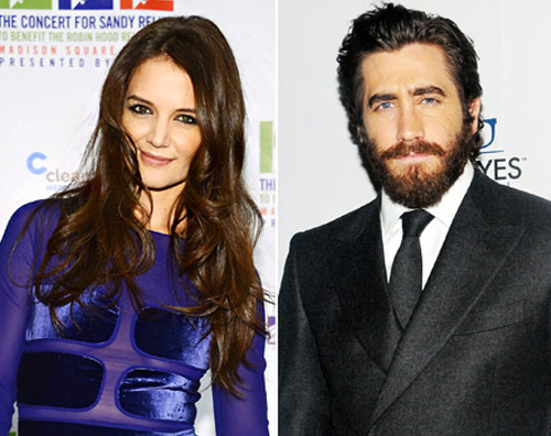 jake katie Katie Holmes e Jake Gyllenhaal? Arriva la smentita