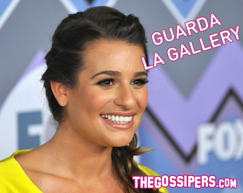 lea michele gallery Lea Michele tra le star del party FOX