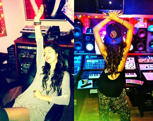 Selena Gomez è serena dopo la rottura con Bieber selena studio Selena Gomez è serena dopo la rottura con Bieber
