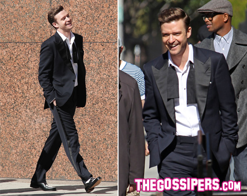 timberlake video Justin Timberlake si diverte sul set del nuovo video