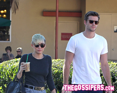 Miley Cyrus e i capelli corti: Il mio fidanzato li adora liam miley1 Miley Cyrus e i capelli corti: Il mio fidanzato li adora