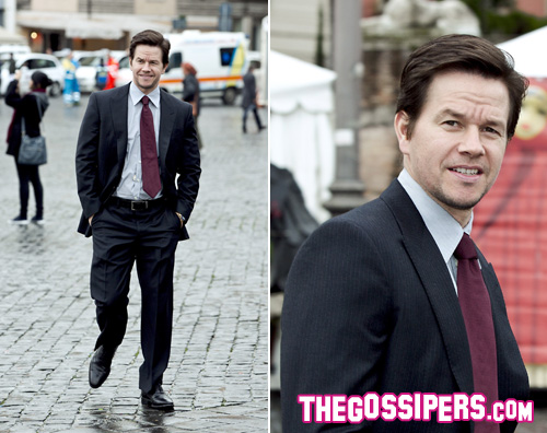 Mark Wahlberg a Roma per Broken City mark roma Mark Wahlberg a Roma per Broken City