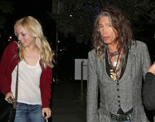 steven eastwood Steven Tyler a cena con la figlia di Clint Eastwood